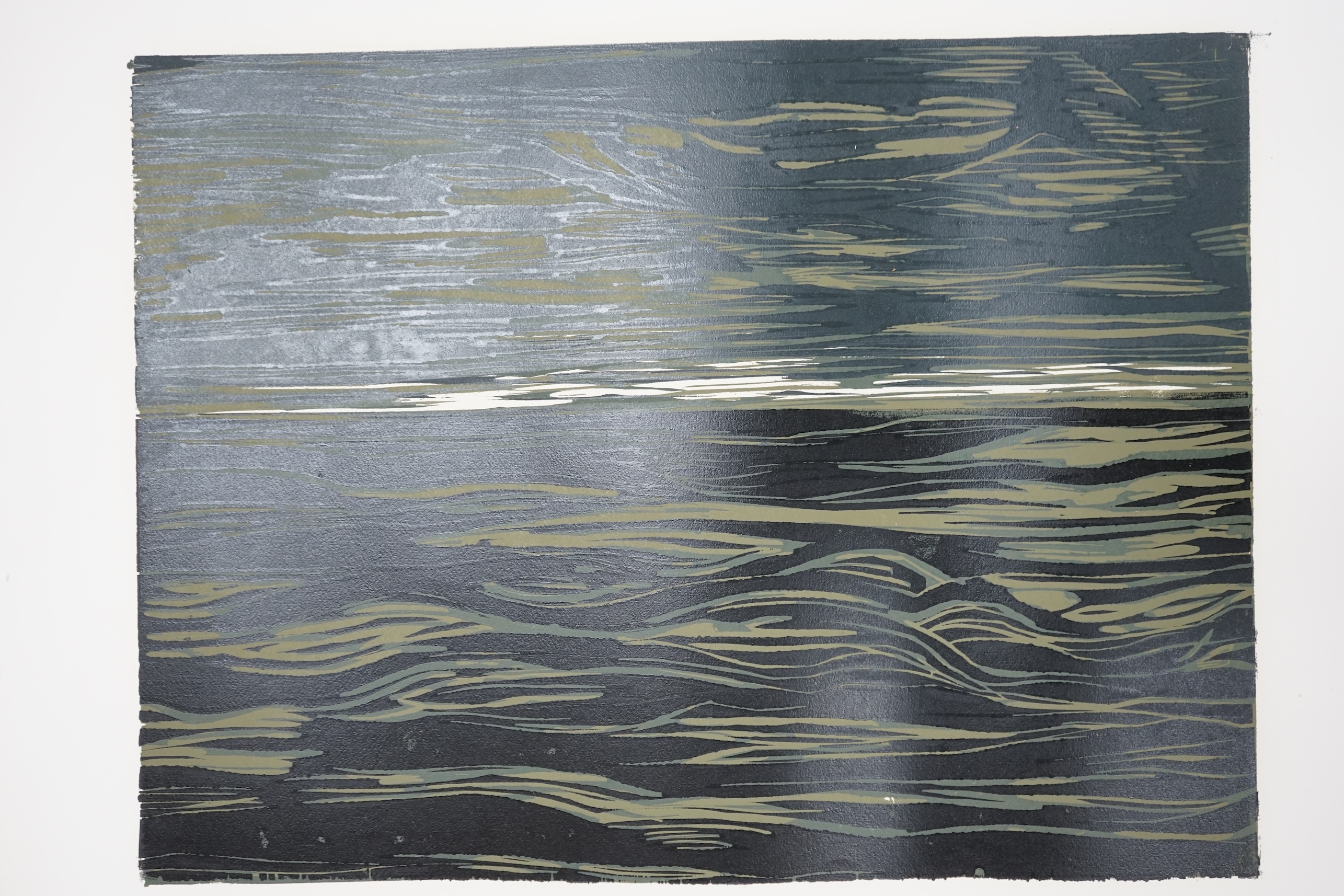 David Smith (British, 1930-1999), six colour screenprints, to include: 'Amsterdam', 'Tulip Fields in Holland' and 'Street Scenes' some signed in pencil and limited edition, largest 101 x 77cm, unframed. Provenance; from